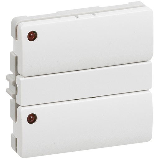 [1092001249] Fuga Svagstrømstryk 4 slutte og 2 lysdiode hvid