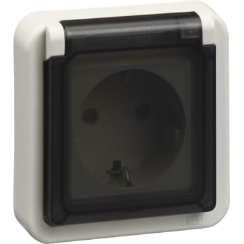 [1017049451] OPUS74 ENKELT STIKKONTAKT SCHUKO LG