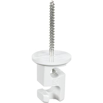 [1039015078] Elhæng type 98 med skrue, hvid