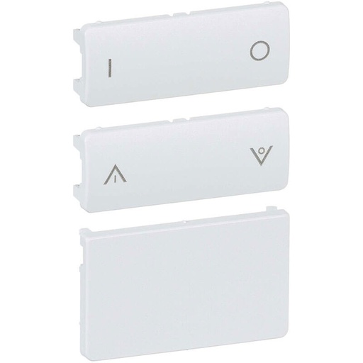 [1092002015] Fuga tangentsæt for batteritryk 2 slutte hvid