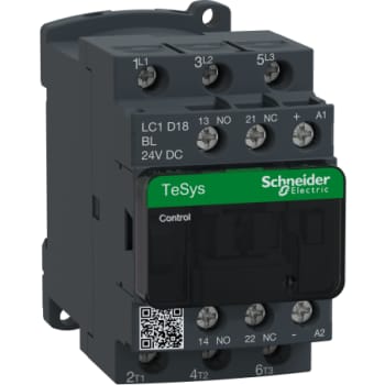 [7522408222] Kontaktor 18A 3P+1 NO+1 NC 24VDC, LC1D18BL
