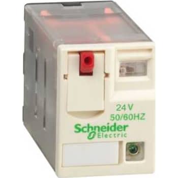 [7522506250] STIKBENSRELÆ 6A 4C/O LED 24VAC