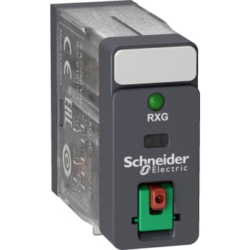 [7522603205] Schneider Harmony stikbensrelæ 5A 230VAC 2 C/O, testknap, LED