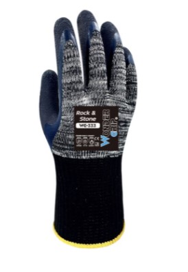[H58898] Rock & Stone WG-333 robuste arbejdshandsker - Large, Grå