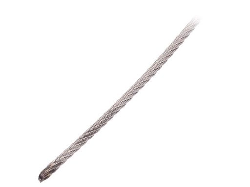 [H42342] Stålwire - Ø1,5mm, 7x7 A4 rustfri stål (10m)