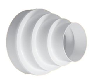 [H56304] Rund reduktionsstykke - Ø80/100/120/125/150mm