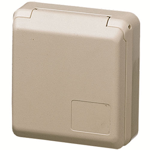 [1515118774] CEE Stikdåse påbygning 5-polet 16A 400V IP44