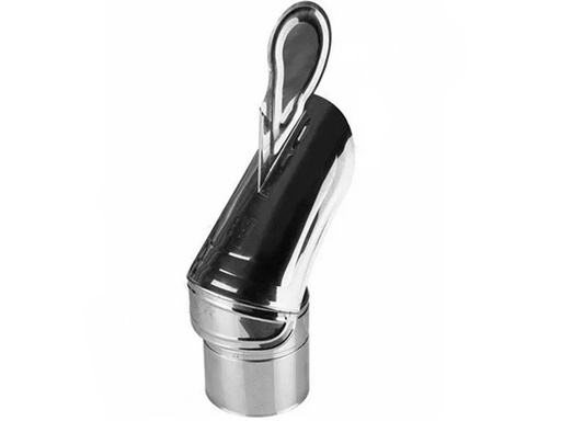 [H41278] Skorstenskappe Fireman m. glideleje - Ø150mm, Syreresistent