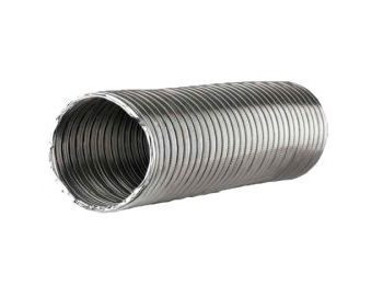 [H40863] Aluminium flexrør - Ø75mm (3m)