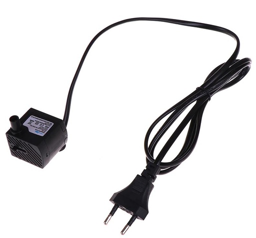 [H18723] Mini vandpumpe - 230Vac / 3W (Hmaks.:50cm, Qmaks.:180L/t)