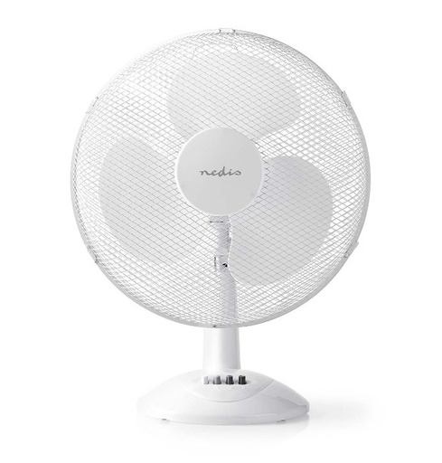 [H61062] Bordventilator - Ø40cm, 230V 45W, 3 hast., Hvid