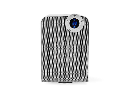 [H53722] Wi-Fi Smart-varmeblæser - Kompakt, Termostat, 1800W, Hvid