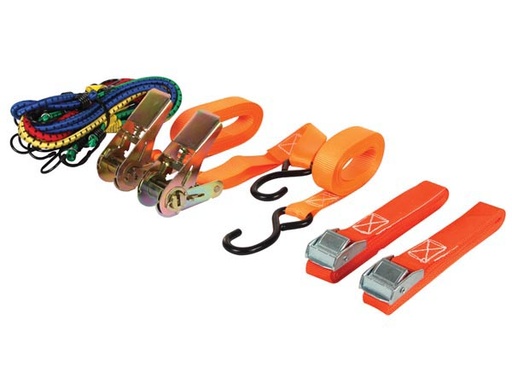 [H23788] Bagageremme - Sæt m. 12 dele