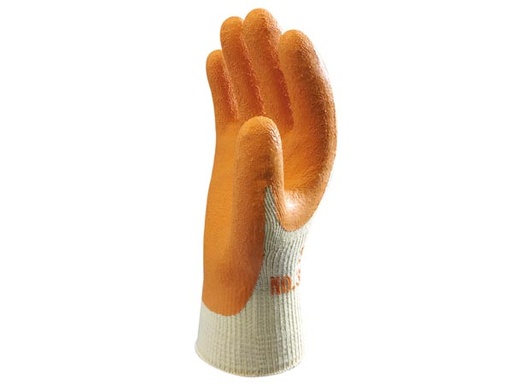 [H43899] Latex-belagte arbejdshandsker, str. L (9)