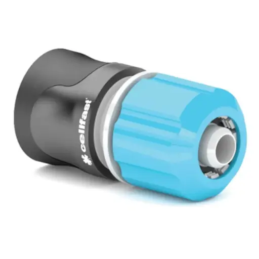 [H49873] Vandslangekobling m. stop - ERGO™, 1/2-5/8"