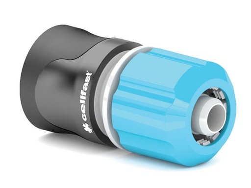 [H49874] Vandslangekobling m. stop - ERGO™, 3/4"