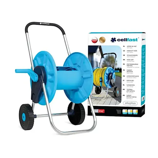 [H49903] Slangevogn - ALUPLUS, 1/2" maks. 60m