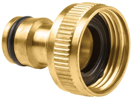 [H62512] Messing hanekobling - 3/4" hun gevind