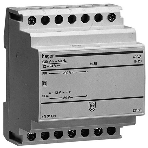 [1562000013] Sikkerhedstransformer 16VA 12-24V