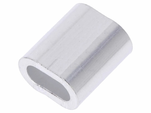 [H61438] Talurit wirelås - Aluminium, 4mm (10 stk.)