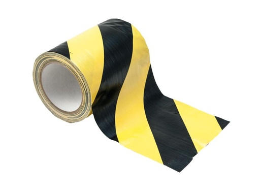 [H58013] Kabelfastgørelsestape - 150mm x 15M, Gul/sort
