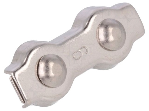 [H42299] Reb klemme - Dobbelt, 6mm