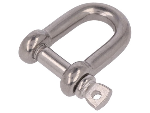 [H42322] Sjækel - 6mm, Rustfri stål