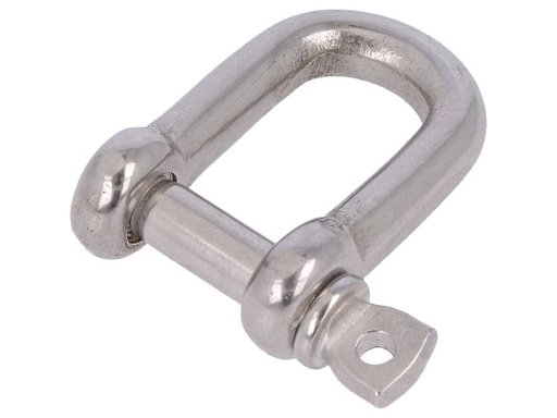 [H42324] Sjækel - 4mm, Rustfri stål