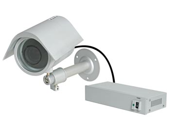 [H24190] S/H projektilkamera - Zoom, IR natlys 50m, 230V (IP68)