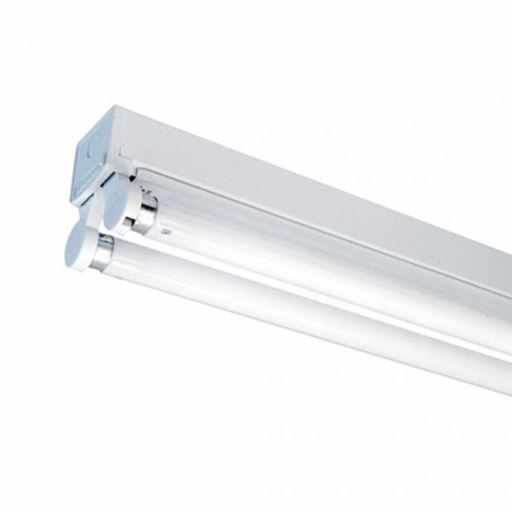 [160116053] LED Grundarmatur 60cm til 2xT8 LED rør IP20