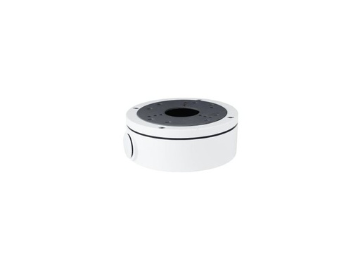 [H20859] Monteringsdåse til CCTV kamera - Ø138x54mm, Hvid