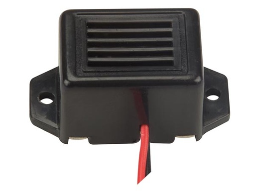 [H10122] Summer - 18 til 28Vdc / 30mA, 85dB, 2 ledninger