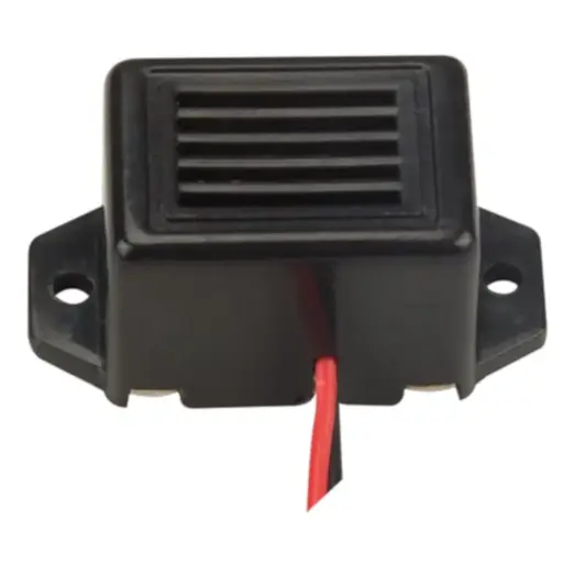 [H10122] Summer - 18 til 28Vdc / 30mA, 85dB, 2 ledninger