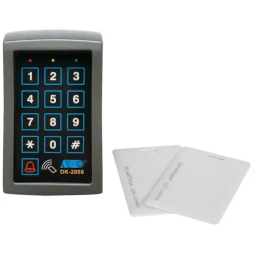 [H42731] Adgangskontrolpanel m. RFID og 3 relæ udgange