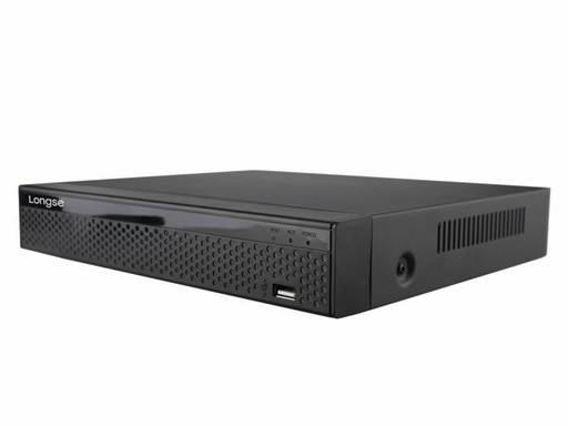 [H35661] HD NVR netværksvideooptager - 9 x IP kam., 4 x PoE, 4K 8MP