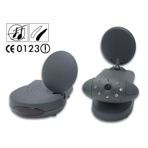 [H20104] Trådløs S/H kamera og modtager