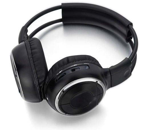 [H33513] Universal Trådløs IR hovedtelefon - 2 kan. (til in-car DVD)