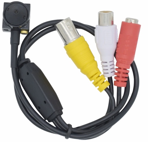 [H42799] Farve CCD mikrokamera m. mikrofon - 1000 TV linjer