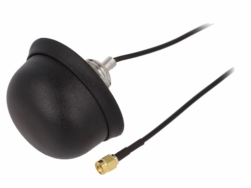 [H63083] GPS antenne - 1.575GHz 3dBi, Round tag, SMA (3m)