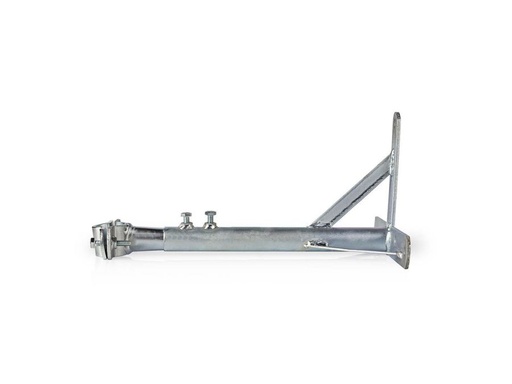 [H54054] Antennevægbeslag - Mast: Ø32-42mm, 350mm vægafstand, stål