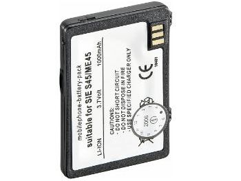 [H28230] Batteri til Siemens S45/ME45 - 1000mAh LiION