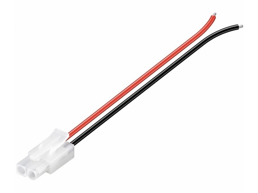 [H38235] Batteriledning m. Tamiya-hanstik (14cm)