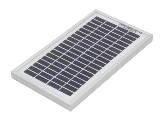 [H58797] Polykrystallinsk solpanel - 18,2V 3W