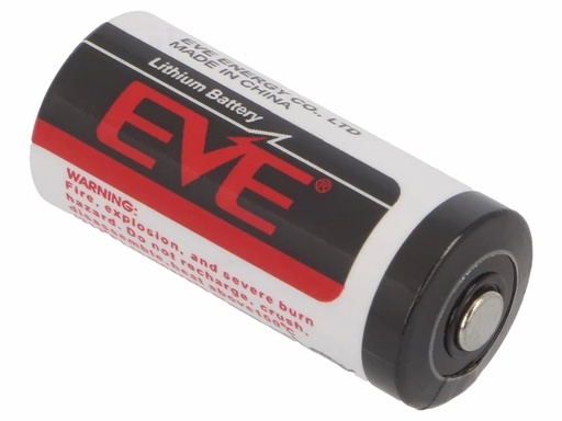 [H64186] ER14335 2/3AA lithiumbat. 3,6V / 1650mA (Ø14,5x33,5mm)