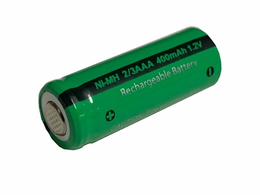 [H61112] NiMH batteri - 2/3AAA 1,2V 400mAh (Ø10x29mm)
