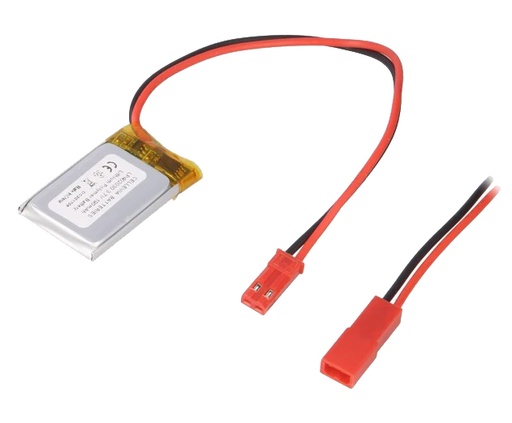 [H61713] LiPOL batterimodul - 3,7V 190mAh, JST RCY stik