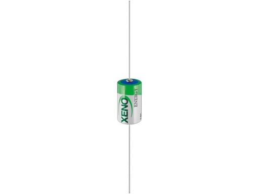 [H44670] ER14250 1/2AA lithiumbat. m. tråd 3,6V / 1200mAh
