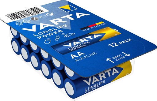 [H57679] Longlife Power AA/LR6 alkaline batteri - 1,5V (12 stk.)