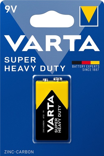 [H14198] BATTERI SUPERLIFE 6F22-1B 9V