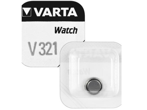 [H10457] SR65/V321 Sølvoxid knapcelle - 1,55V / 13mAh (1 stk.)